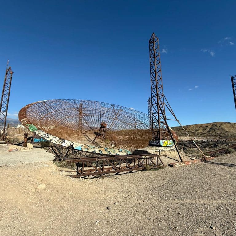 Abandoned Solar Plant Tenerife